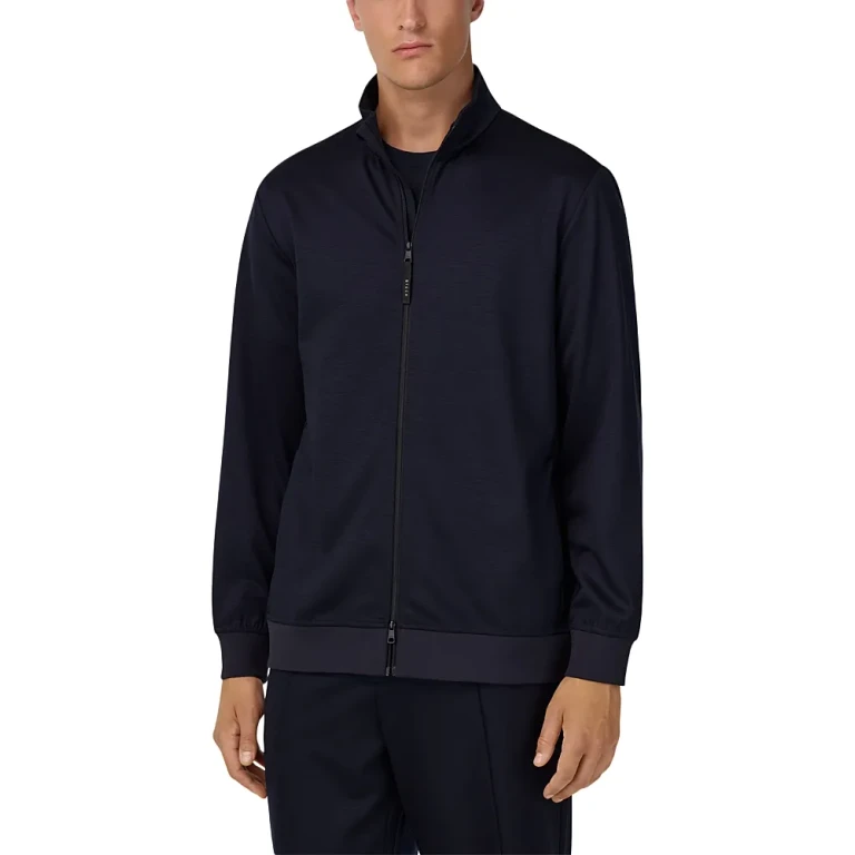 Boggi Milano Zip Front Sweatshirt