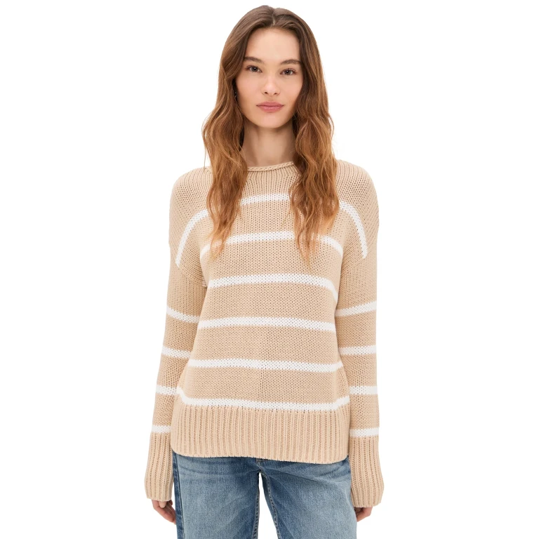 La Ligne Marina Sweater Camel/Cream M