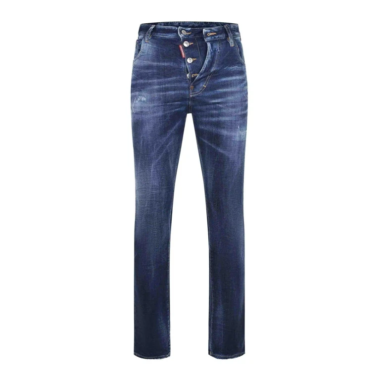 Dsquared2 Jean Droit - Bleu