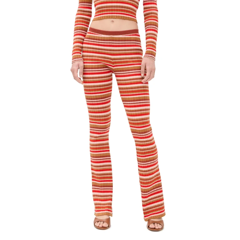 Bananhot Ann Pants Bayadere Rib Stripes XS/S