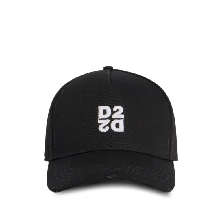 Dsquared2 Baseball Cap Black Cappello - Men