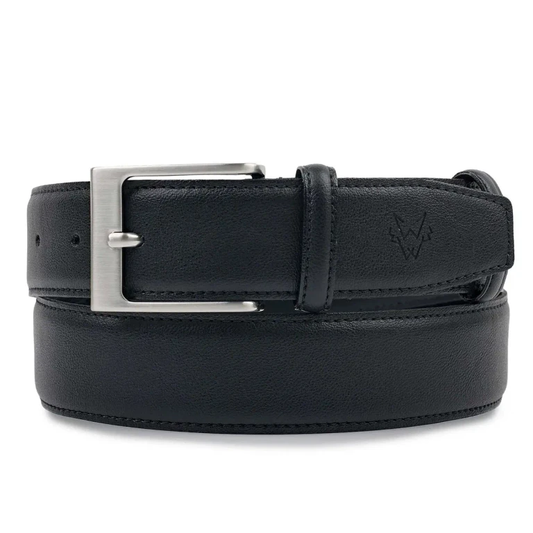 Miller Belt in Black - Lrg: (40"-45")