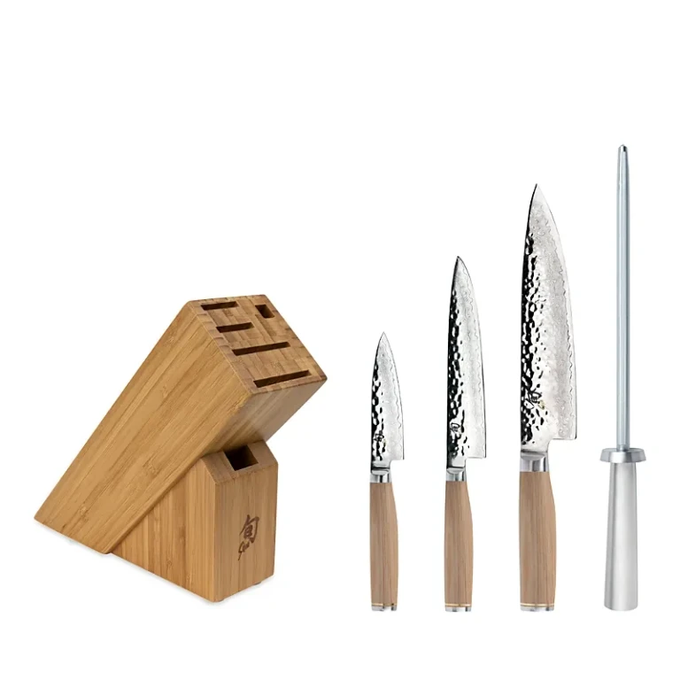 Shun Premier Blonde 5-Piece Starter Block Set