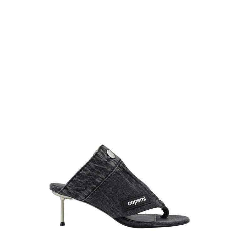 Coperni Sandals Grey Denim - Women