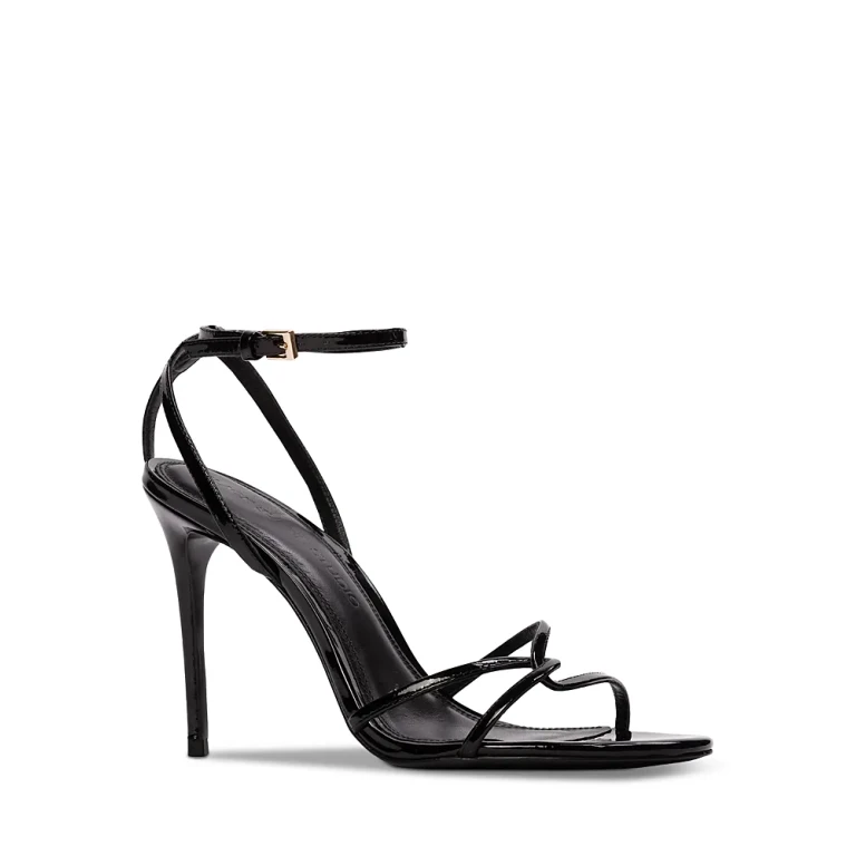 Black Suede Studio Women's Miley 100 Strappy Sandals