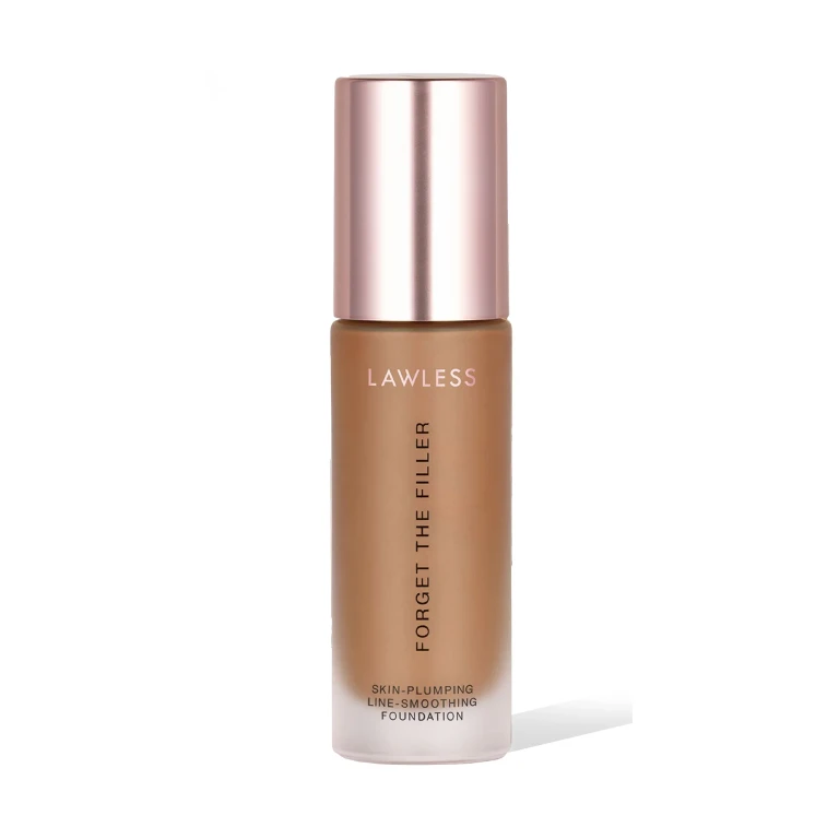 LAWLESS Forget the Filler Foundation 22T - Deep Tan with Deep Warm Undertones 1.0 oz/30 mL
