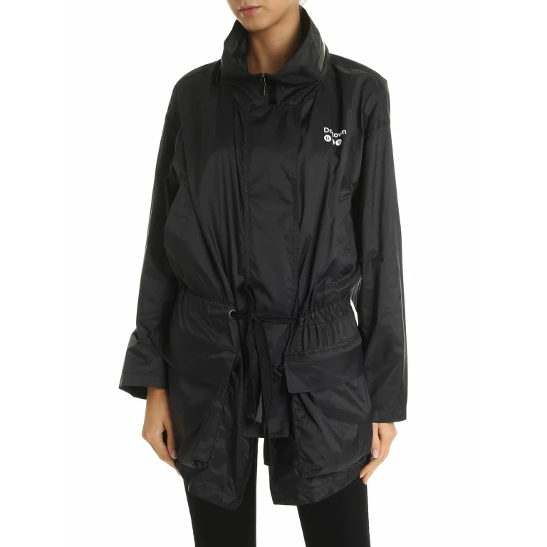 Dkny Manteau Au Genou - Noir