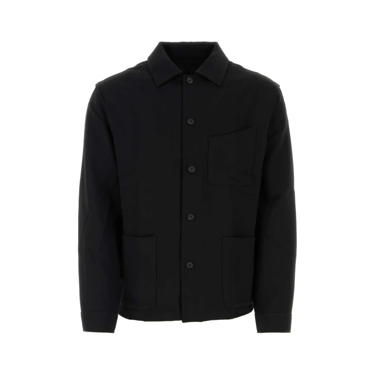 Givenchy Black Wool Blend Shirt