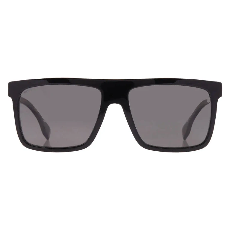 Hugo Boss Polarized Grey Browline Mens Sunglasses BOSS 1440/O/S 0807/M9 59
