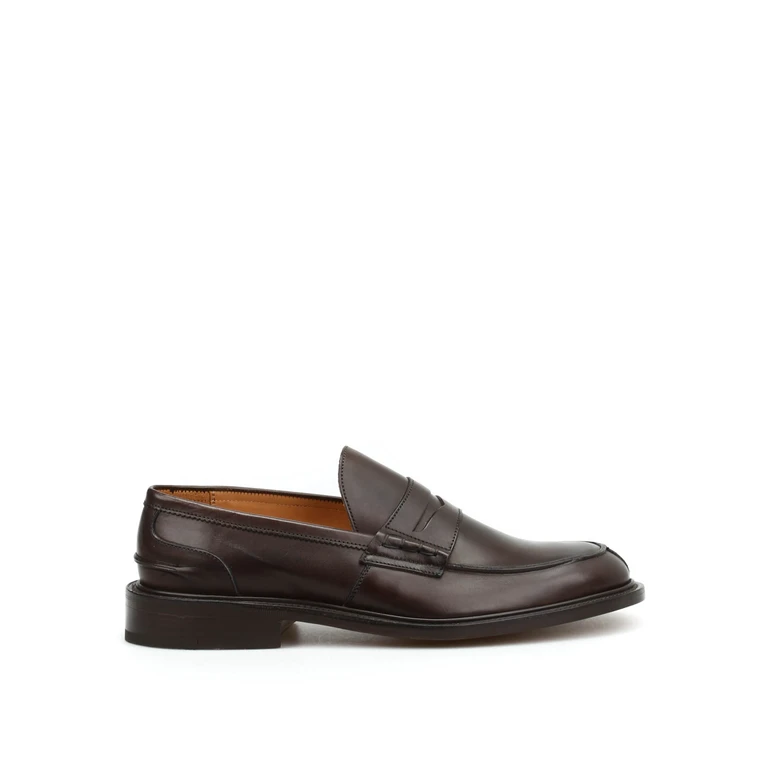 Trickers James Espresso Burnished Brown Leather Shoe - Men