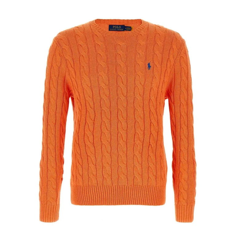 Polo Ralph Lauren Pull Col Rond - Orange
