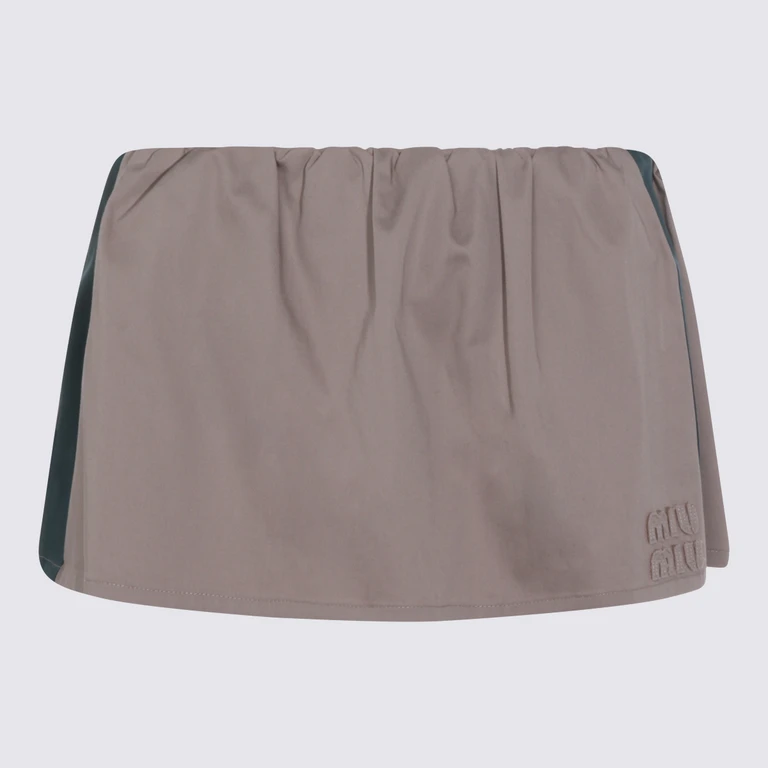 Miu Miu Miu Skirts Kaki+verde _co - Women