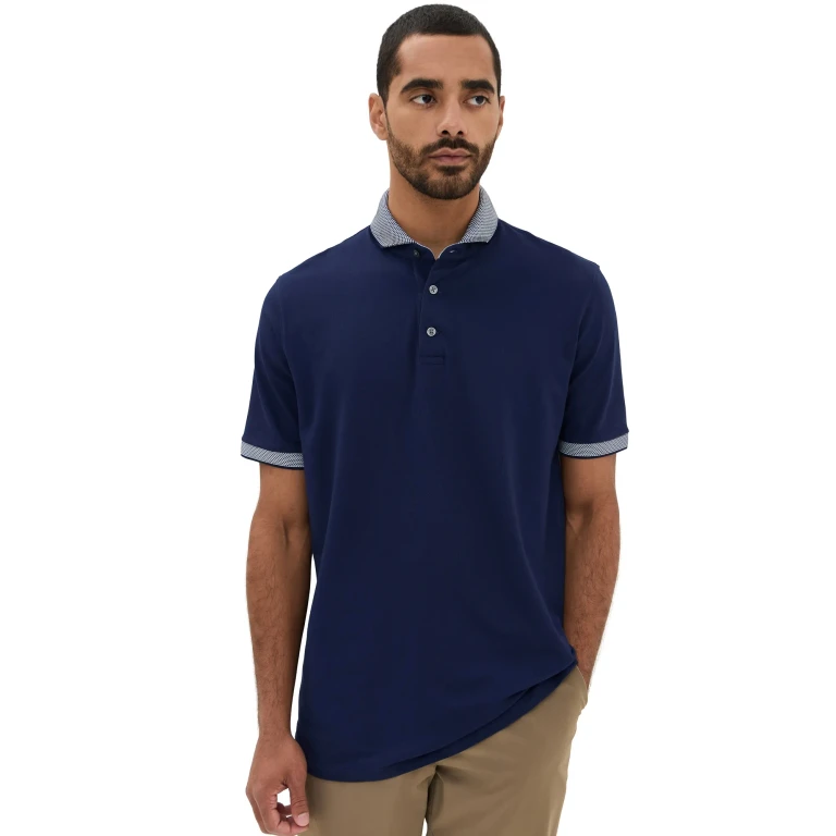 Greyson Performance Tech Pique Polo Arctic M