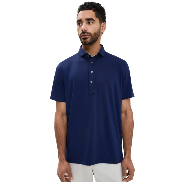 Greyson Tala Lightweight Airflow Jersey Polo Arctic M