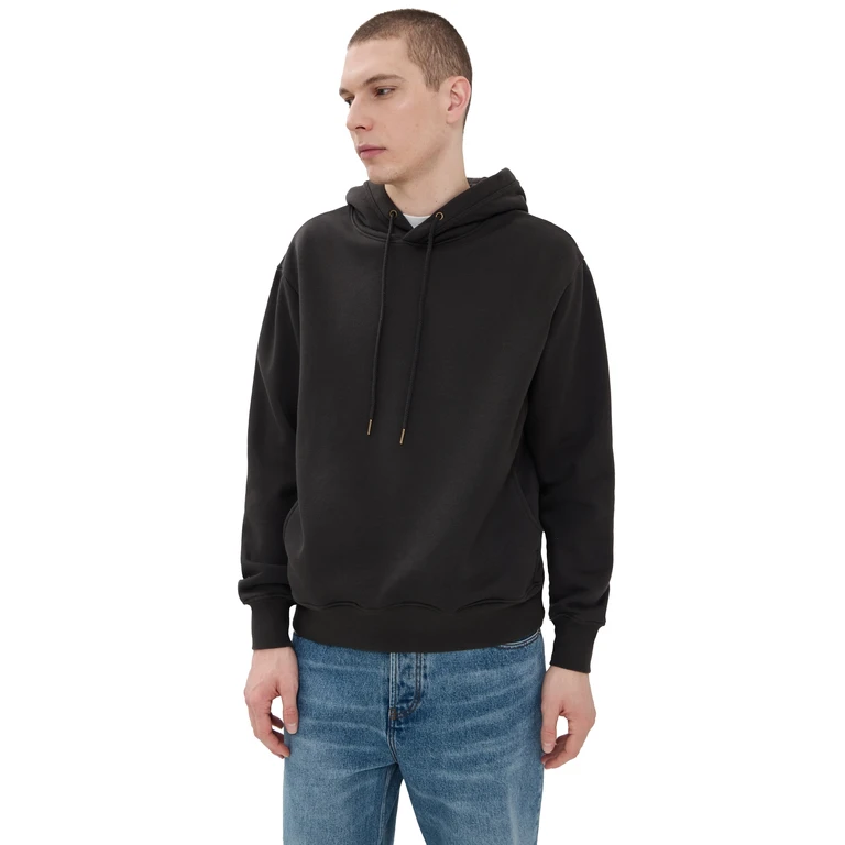 Rhythm Classic Fleece Hoodie Vintage Black XL