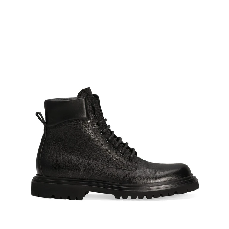 Dolce & Gabbana Flat shoes Black Lea - Men