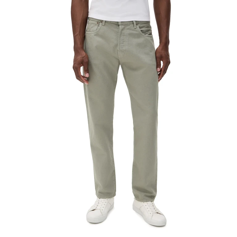 Madewell 1991 Straight Leg Jeans Washed Olive 32