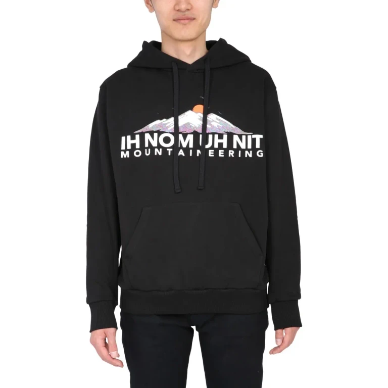 모스키노 로고 집업 후디