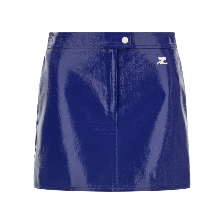 Skirt Woman color Blue (223CJU001VY00147087)