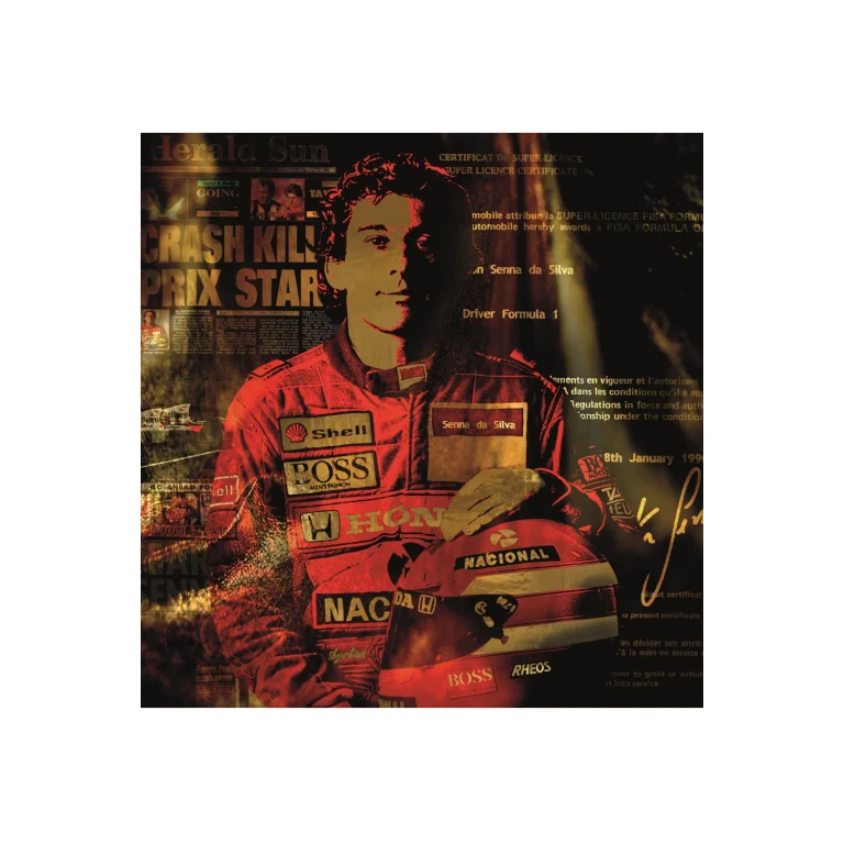 Motorsports Champion Photographic Artwork | Andrew Martin Senna