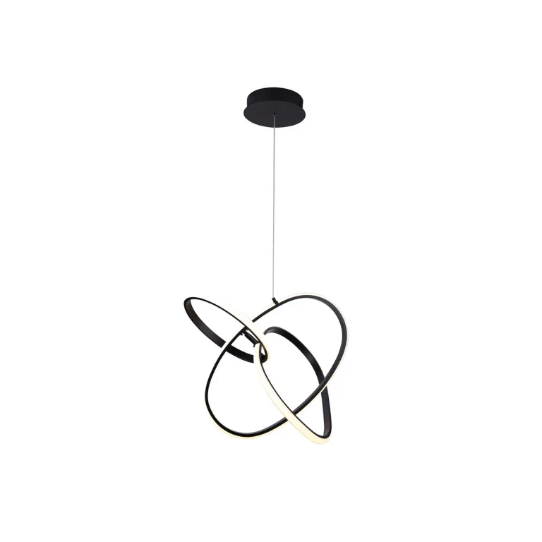 Circa LED Pendant in Black