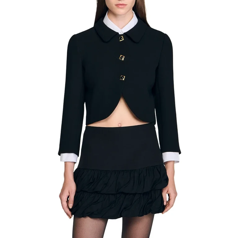 Sandro Cropped Jacket