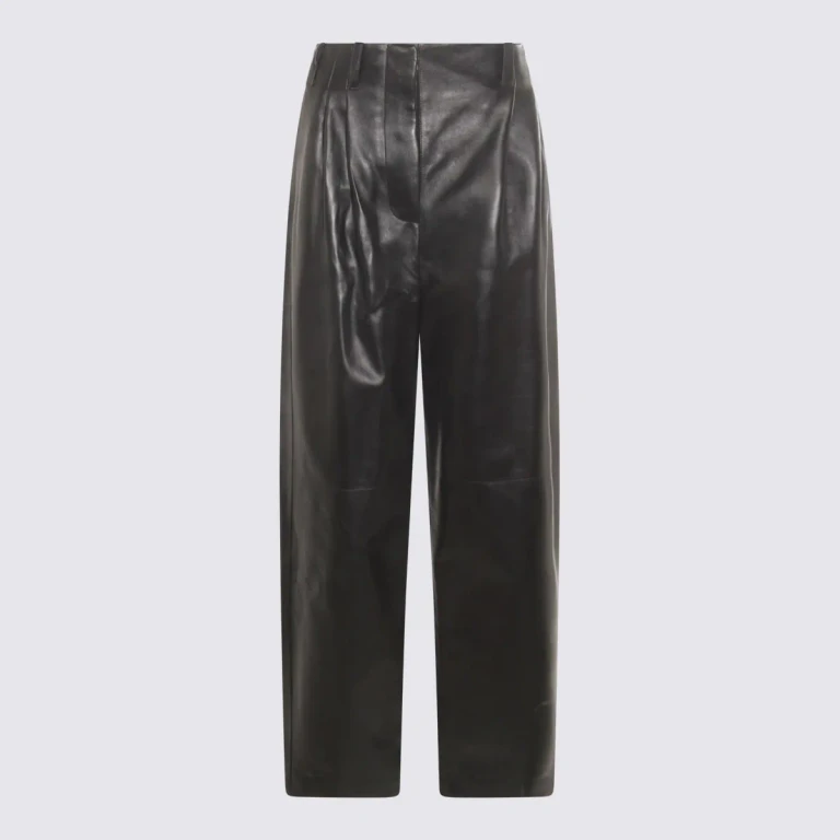 Givenchy Black Leather Pants
