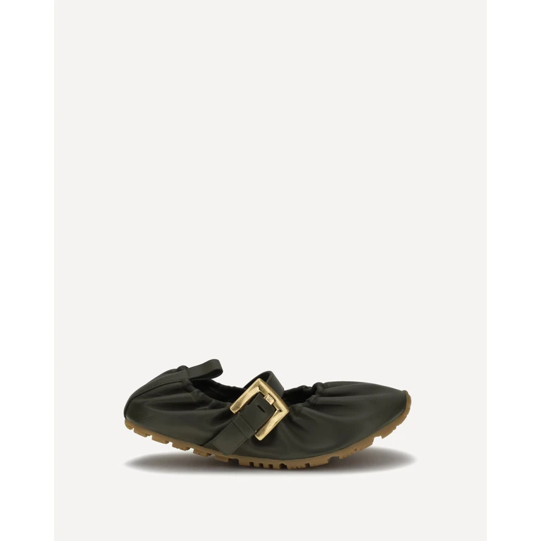 BALMAIN Buckle strap Ballerinas Female 39