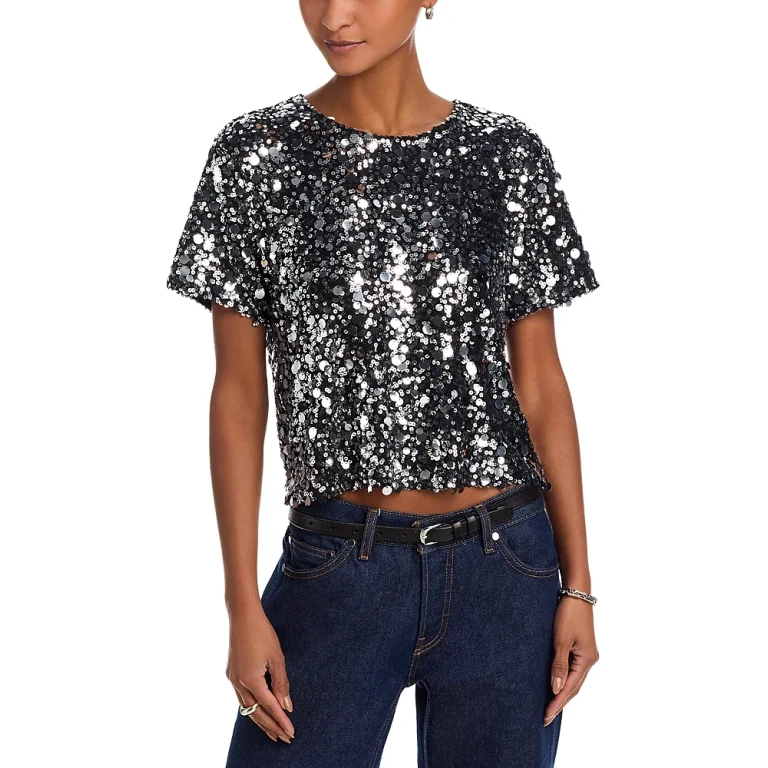 Steve Madden Cressa Embellished Top