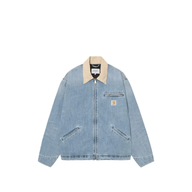 Carhartt Zipped Chest-pocket Denim Jacket