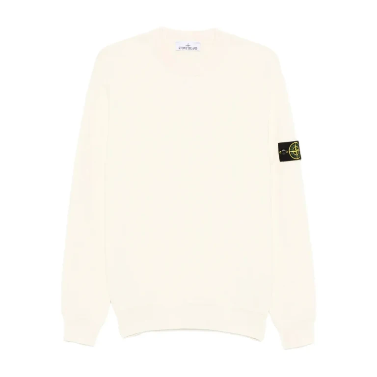 Badge Crew-neck Jumper