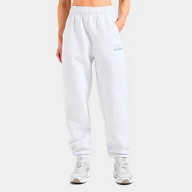 Athletics Track Oversized Jogger Pants in Heather Grey/Slate