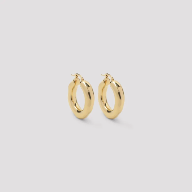 Pendientes de latón Jil Sander