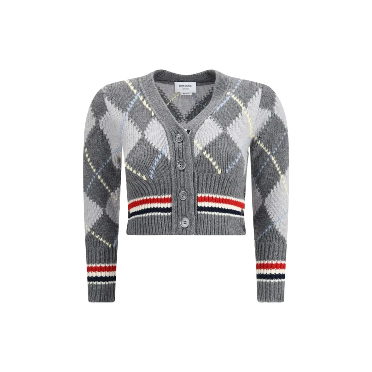 Thom Browne Cardigan - Gris