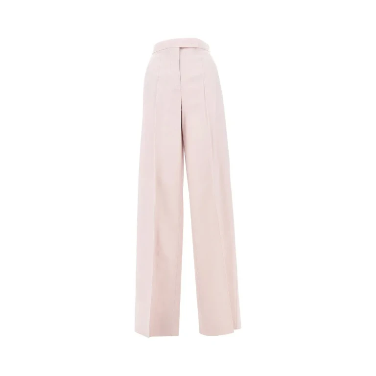 MAX MARA Wool and silk tailored pants Woman 42