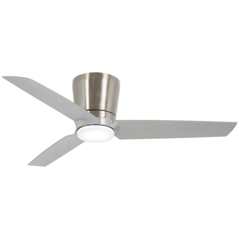 Minka-Aire Pure 48" Indoor Ceiling Fan in Brushed Nickel with Silver
