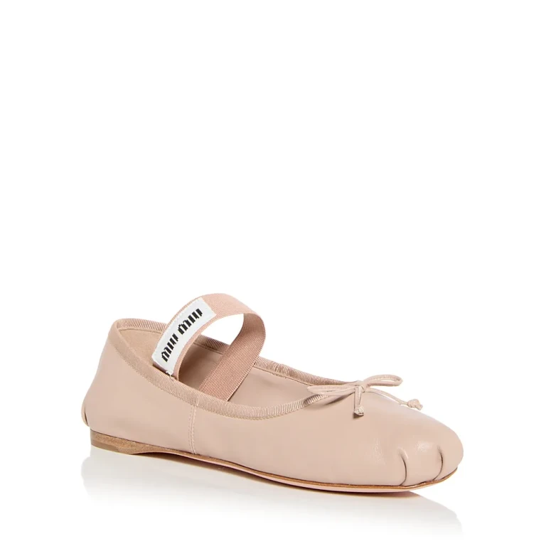 Miu Miu Women's Ballet Slipper Flats