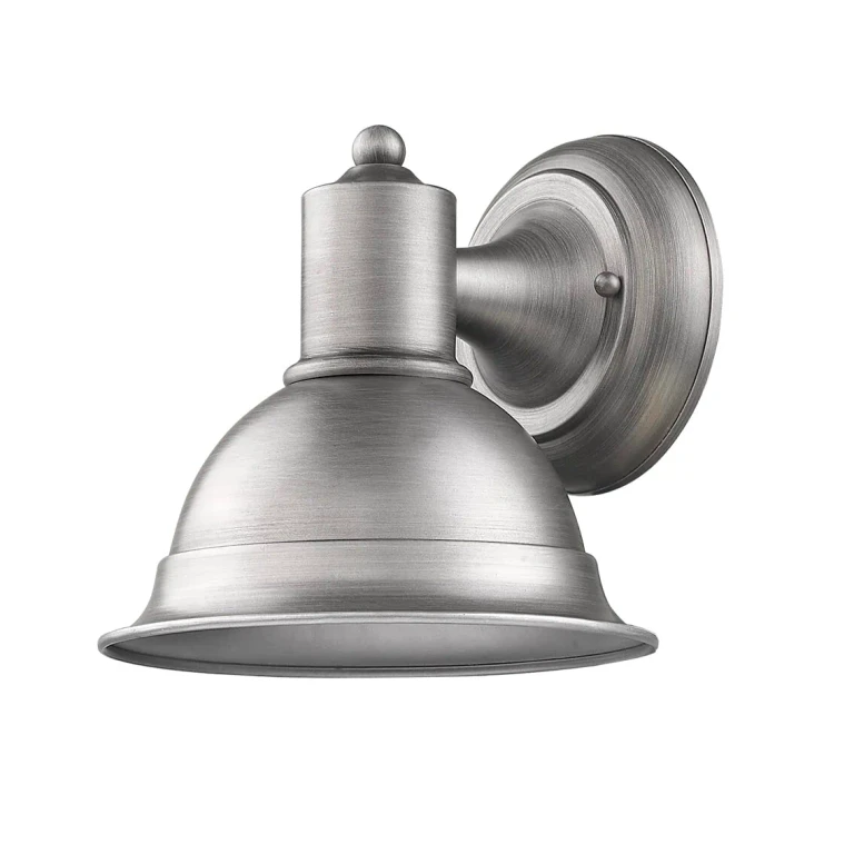 Matte Nickel One Light Wall Sconce from the Colton Collection