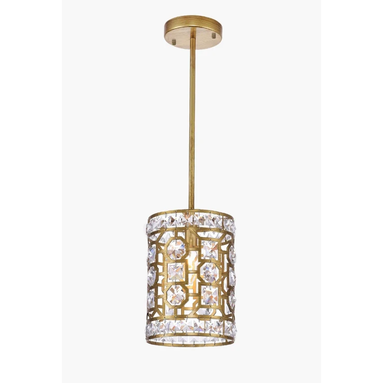 Champagne One Light Mini Pendant from the Belinda Collection