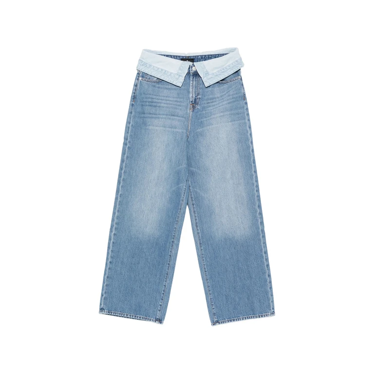 7 For All Mankind Double-layer Jeans