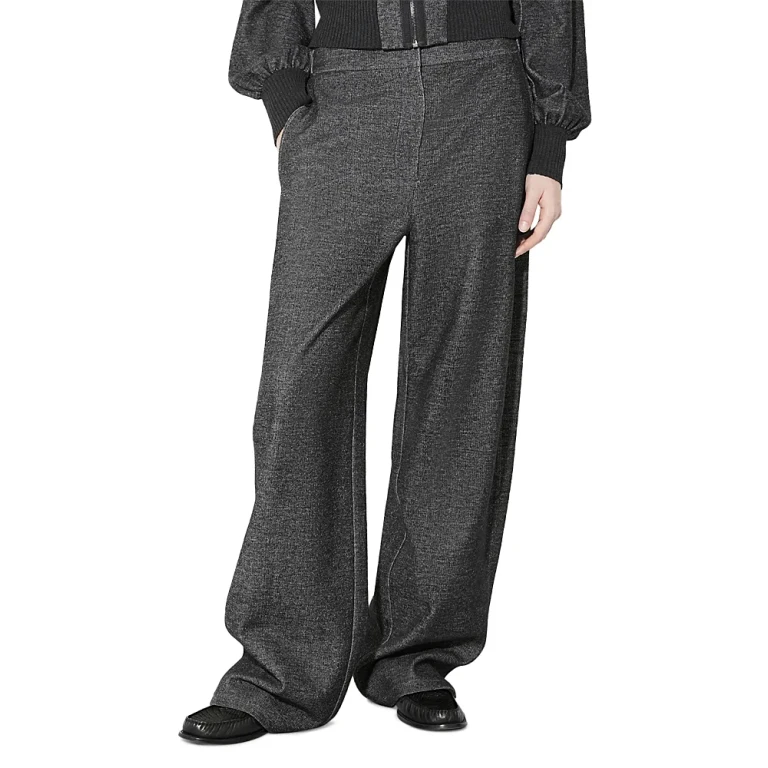 Max & Co. Cotton Stretch Wide Leg Trousers