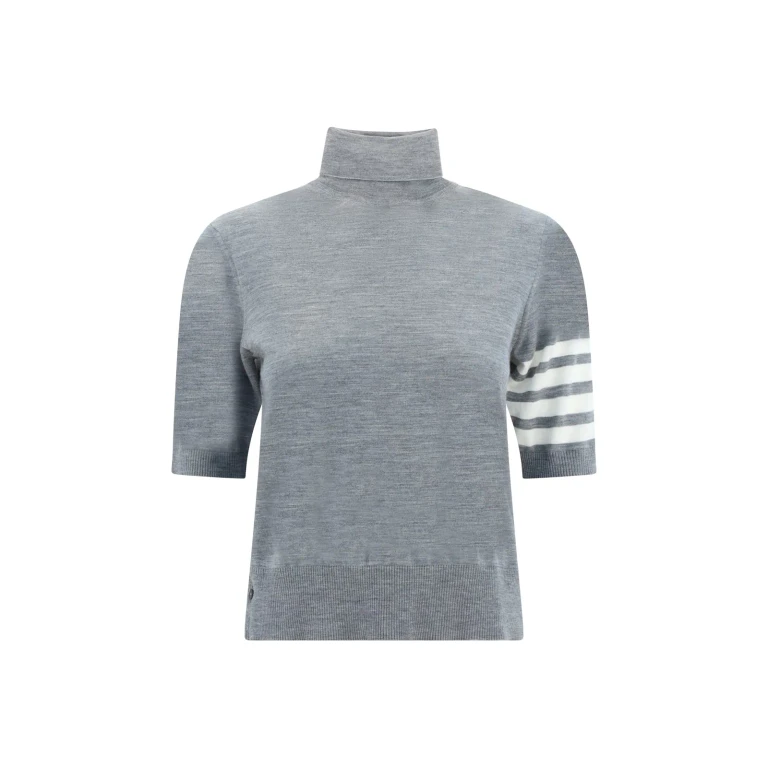 Merino Wool Sweater with 4-Bar Stripe (FKA434AY1014055)