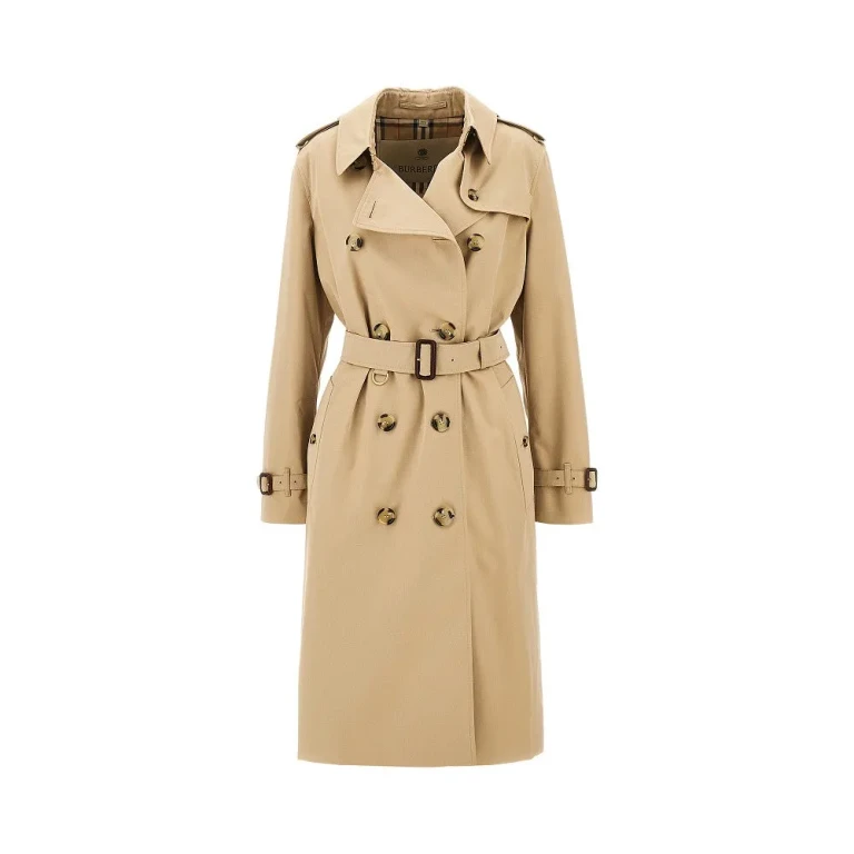 Long 'Kensington' trench coat Woman 8