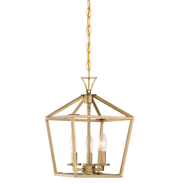 Savoy House Townsend 3-Light Foyer Pendant in Warm Brass - 3-320-3-322