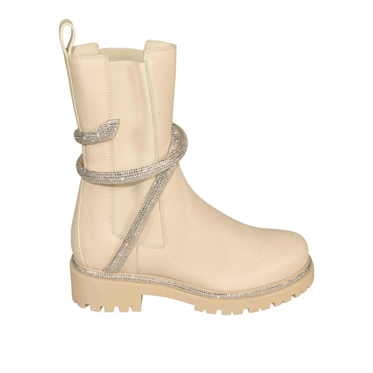 Rene Caovilla Bottes - Blanc