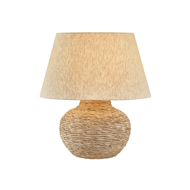 Patina Brass Table Lamp from the Malik Collection