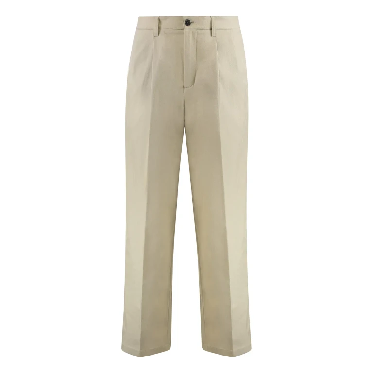 Department Five Whisky Pants In Cotton Blend