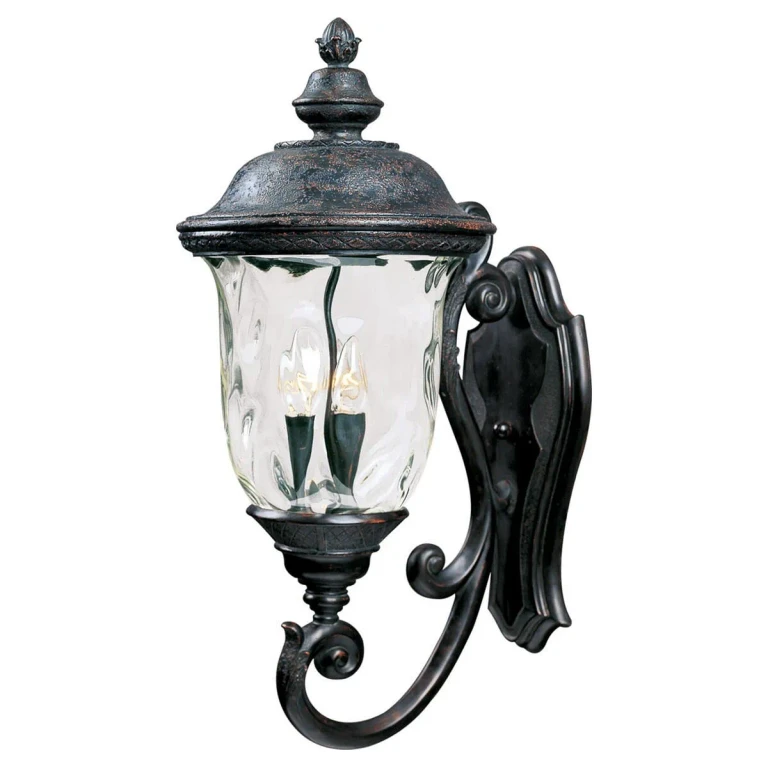 Maxim Carriage House 26.5" 3-Light Outdoor Wall Mount in Oriental Bronze