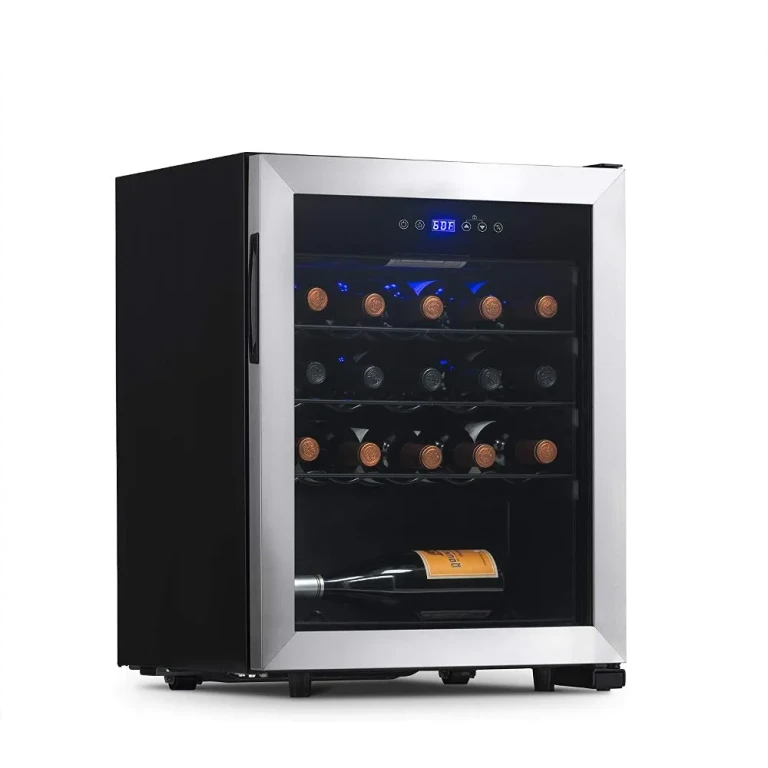 New Air 23 Bottle Freestanding Compressor Wine Fridge - Stainless Steel