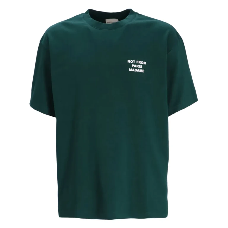 Drole De Monsieur Slogan-print Cotton T-shirt